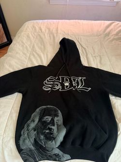 Bluestrips hoodie size small