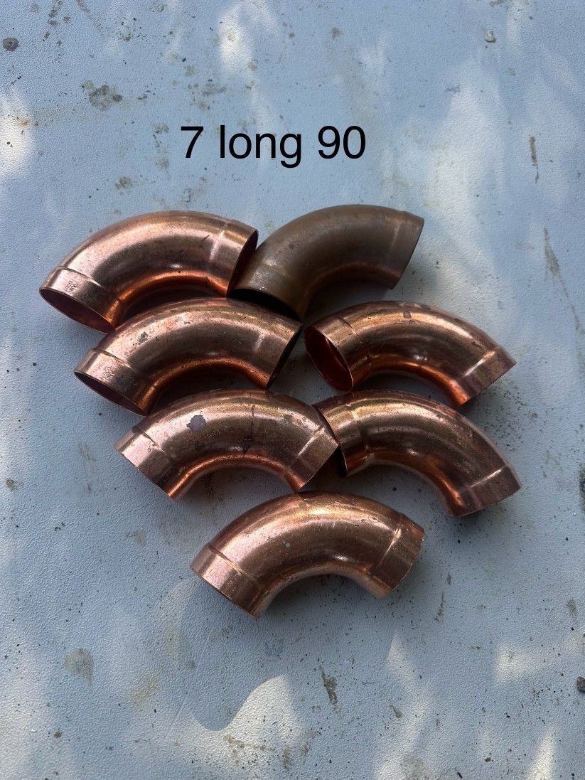 2” cooper fitting
129 pieces