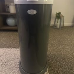 Ubbi Stainless Steel Diaper Pail - Open Water