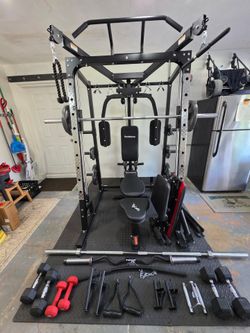 SunHome All-In-One Smith Machine Home Gym
