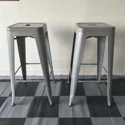 Metal stools 30 Inches