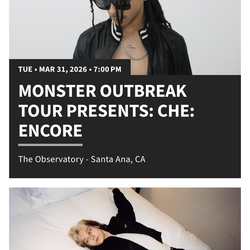 Che Encore Tickets