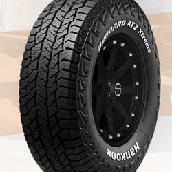 22”  HANKOOK  Dynapro AT2 Tires.  Size 325/50R22 . New in stock