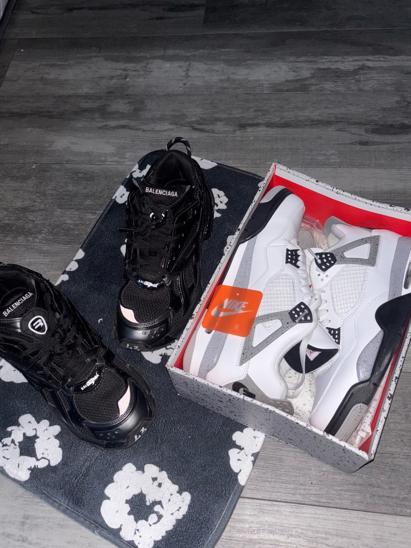 Balenciaga Runners + Jordan 4 Bundle