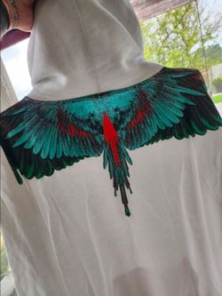 Marcelo Burlon Winged Hoodie - New - XL