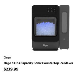 Orgo Sonic Ice Maker