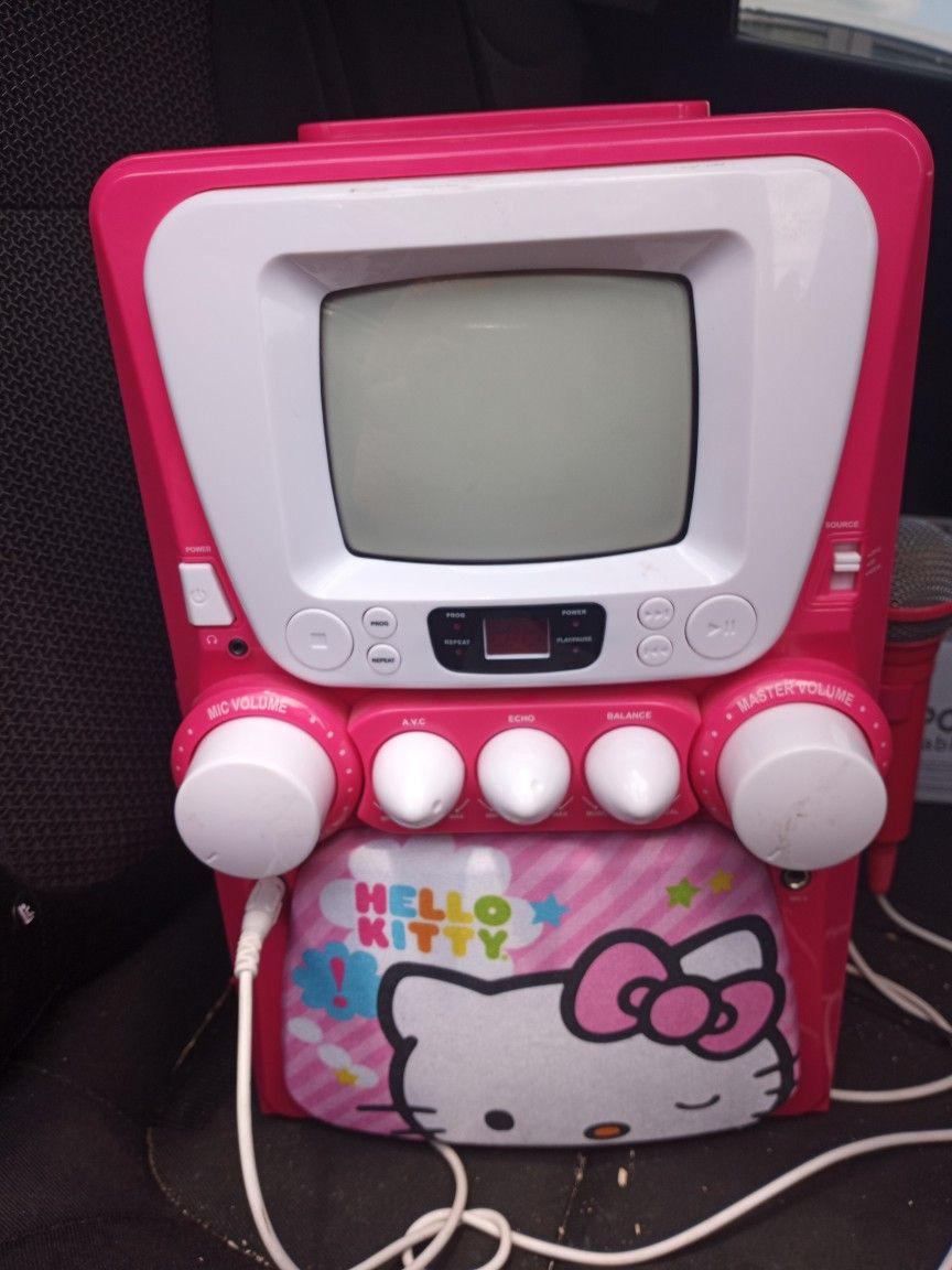 Hello Kitty Karaoke Machine