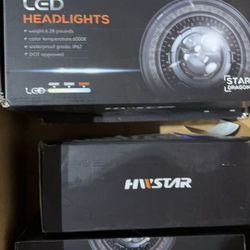 HWSTAR New 1000% Bright Anti-glare 7 Inch Led Headlights 