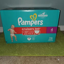 Box Pampers 116 Diapers #4