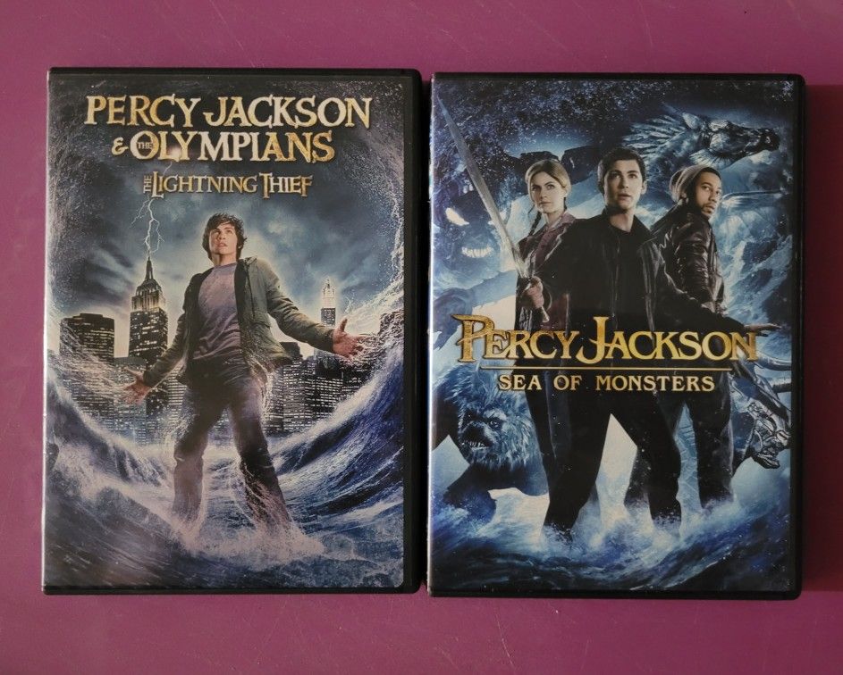 Percy Jackson Double Feature DVDS