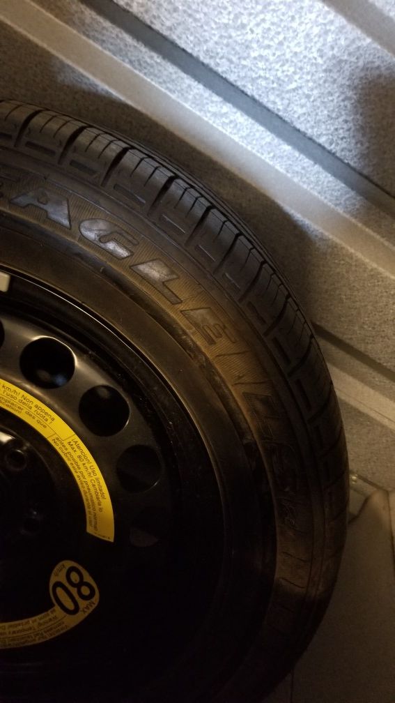 215 55 16 Goodyear Tire with 5x114 Rim