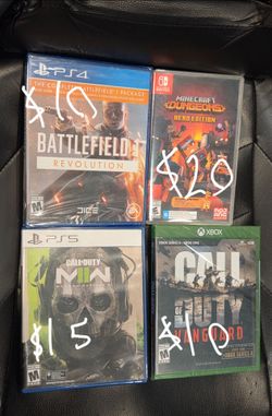 Games for sale