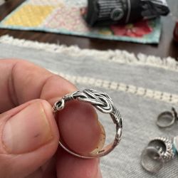 Turquoise Ring Size 7  Vintage 