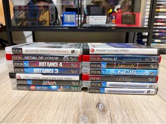 ps3 games lot