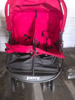 Joovy stroller double seats good conditions