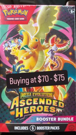 ascended booster bundles and ETB’s