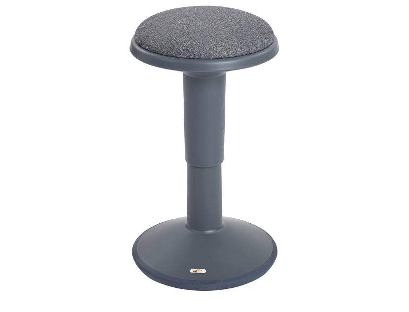 ECR4Kids Sitwell Adjustable Wobble Stool With Cushion