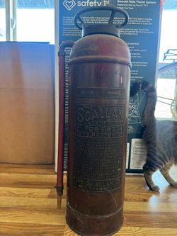 The Scallan Antique Fire Extinguisher