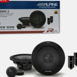 ALPINE R SERIES 6 1/2 CAR SPEAKERS