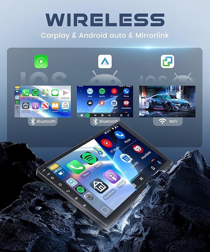 8 Core 4 64G Android Car Stereo For Ford Kuga/Escape 2013-2019 With Wireless CarPlay...