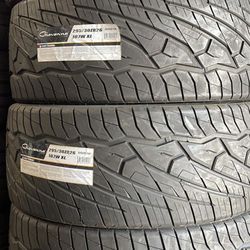 295-30-26 Giovanna Tires (4) New Installed 26" -We Finance