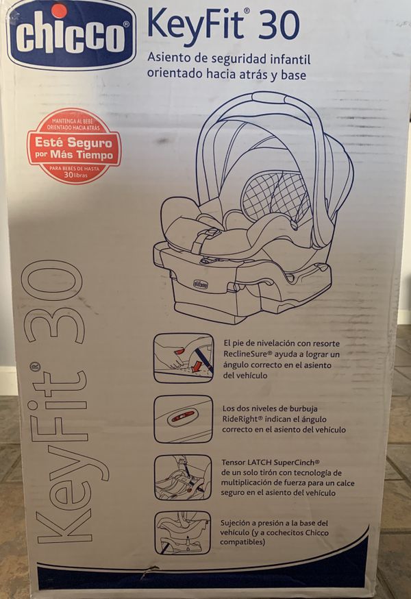 Chicco Keyfit 30 Infantil De Seguridad Infantil Asiento De Coche /& base Orion 4-30 libras Nueva