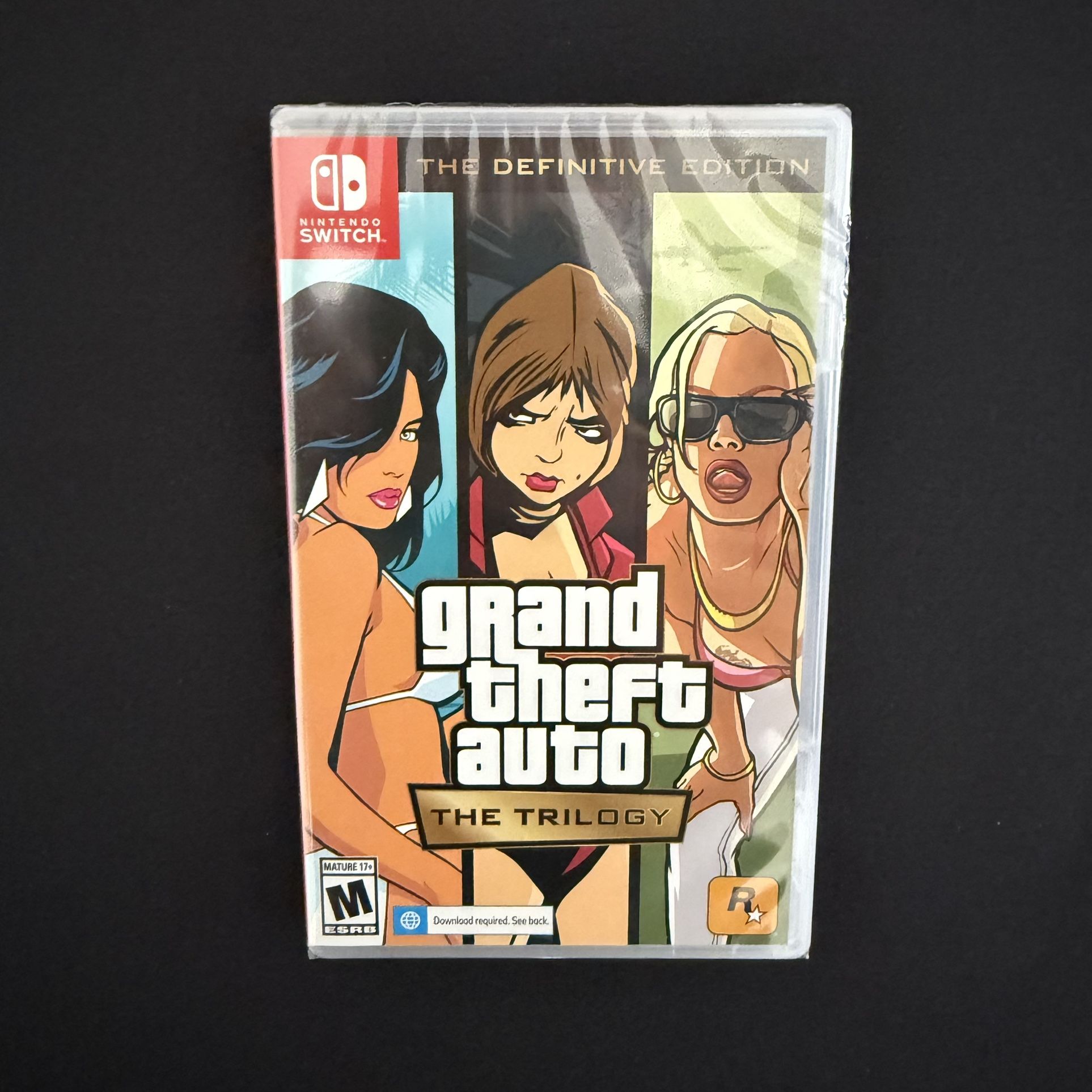Grand Theft Auto Trilogy (Sealed) - Nintendo Switch