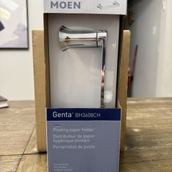 MOEN Genta Chrome Toilet Paper Holder (New)