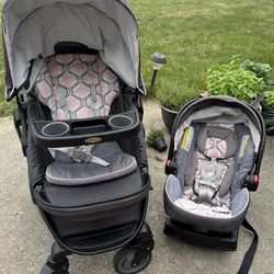 Graco Baby Stroler And Car Seat 