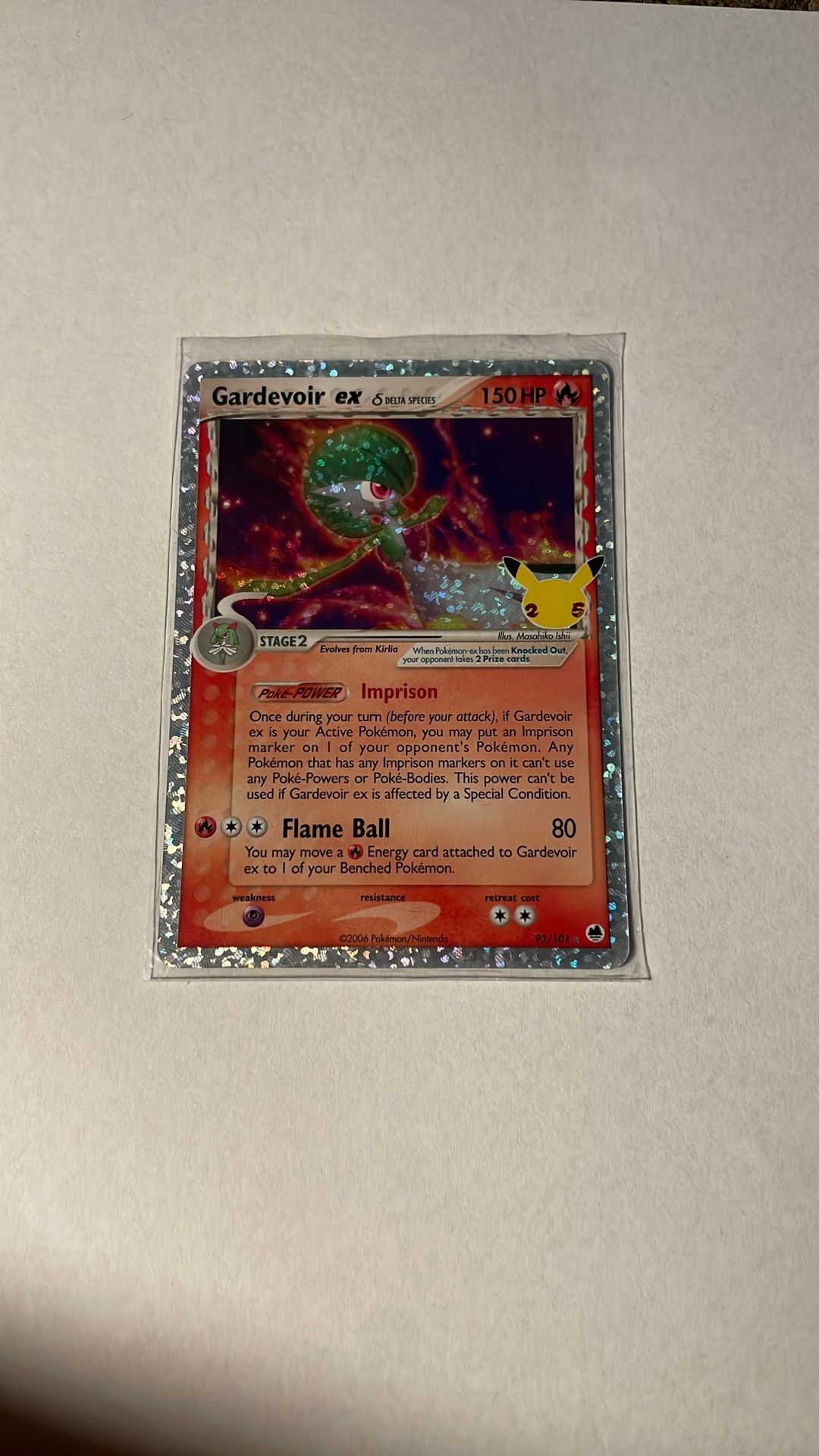 Pokemon Gardevoir Ex Fire
