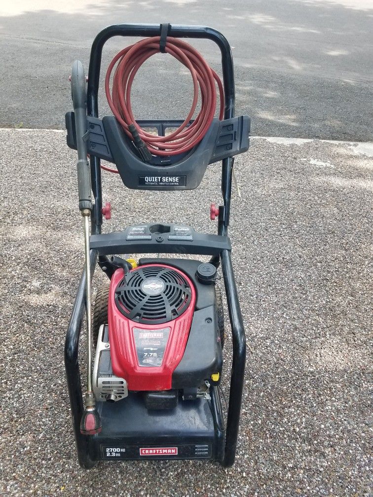 Craftsman Ready Start 7.75 Horsepower Pressure Washer 200 Pumps 2.3