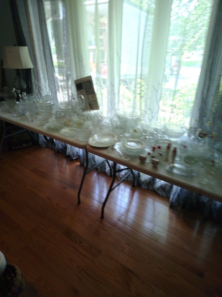 Glassware Shelves Decor Furniture All Must Go!!!