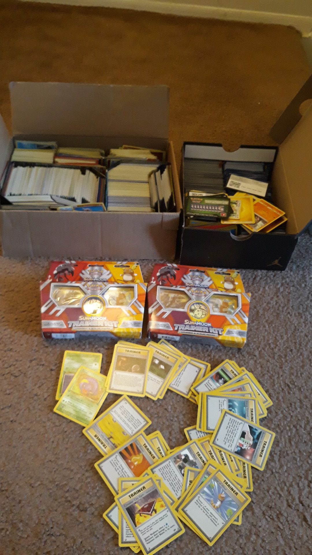 Pokemon 1st edition, Vintage and new cards lot
