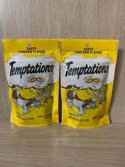 Temptations Chicken Cat Treats, Price for Both