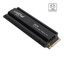Crucial P310 1TB PCIe Gen4 NVMe 2280 M.2 SSD with heatsink