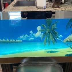 Light-up ‘BEACH WAVE SCENE’ Sound Decor - Like New!