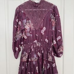 Love Shack Fancy Violet Dress Size Small New with Tags