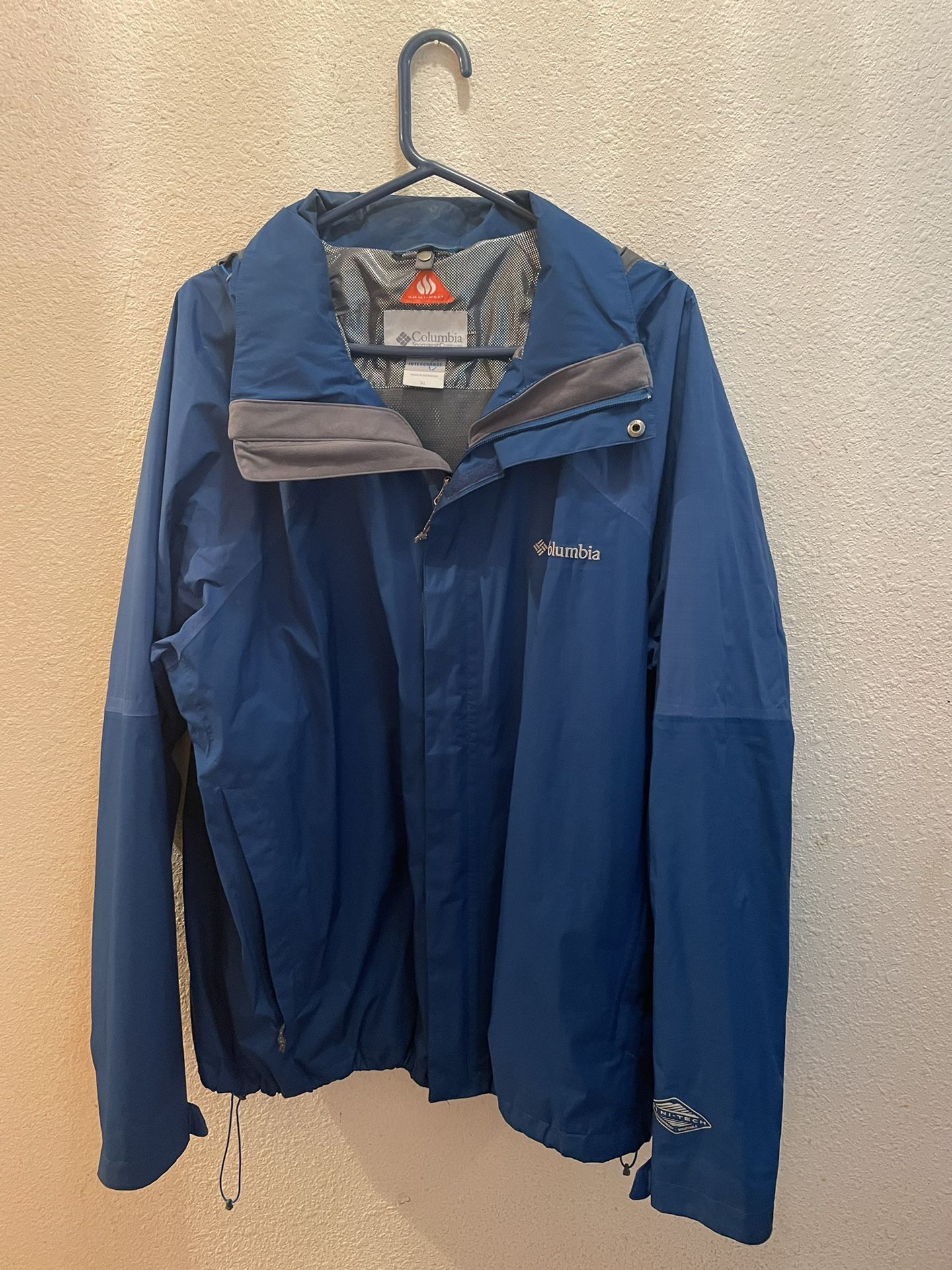Columbia Rain Jacket - Men’s XL