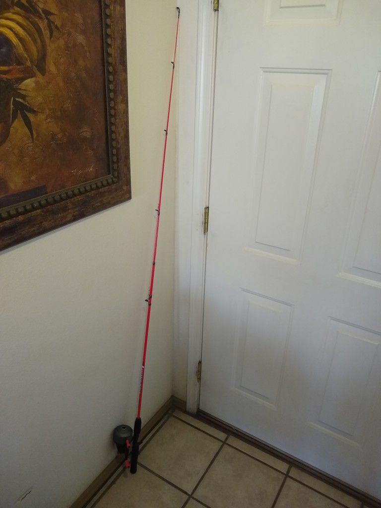 Ugly Stik 6’ Shakespeare Durango Fishing Rod and Reel Spincast Combo Medium Heavy
