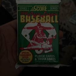 Old Baseball Card Pack