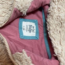 Mini Boden Faux Fur Hooded Vest Girls 9-10  Thumbnail