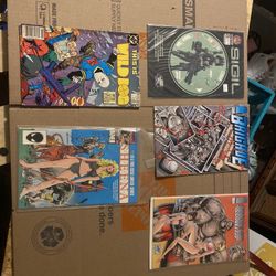 5 Comic Books Lot 