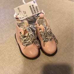 Girls Pink Boots
