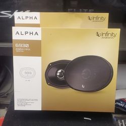 INFINITY ALPHA 6x9 DOOR SPEAKERS