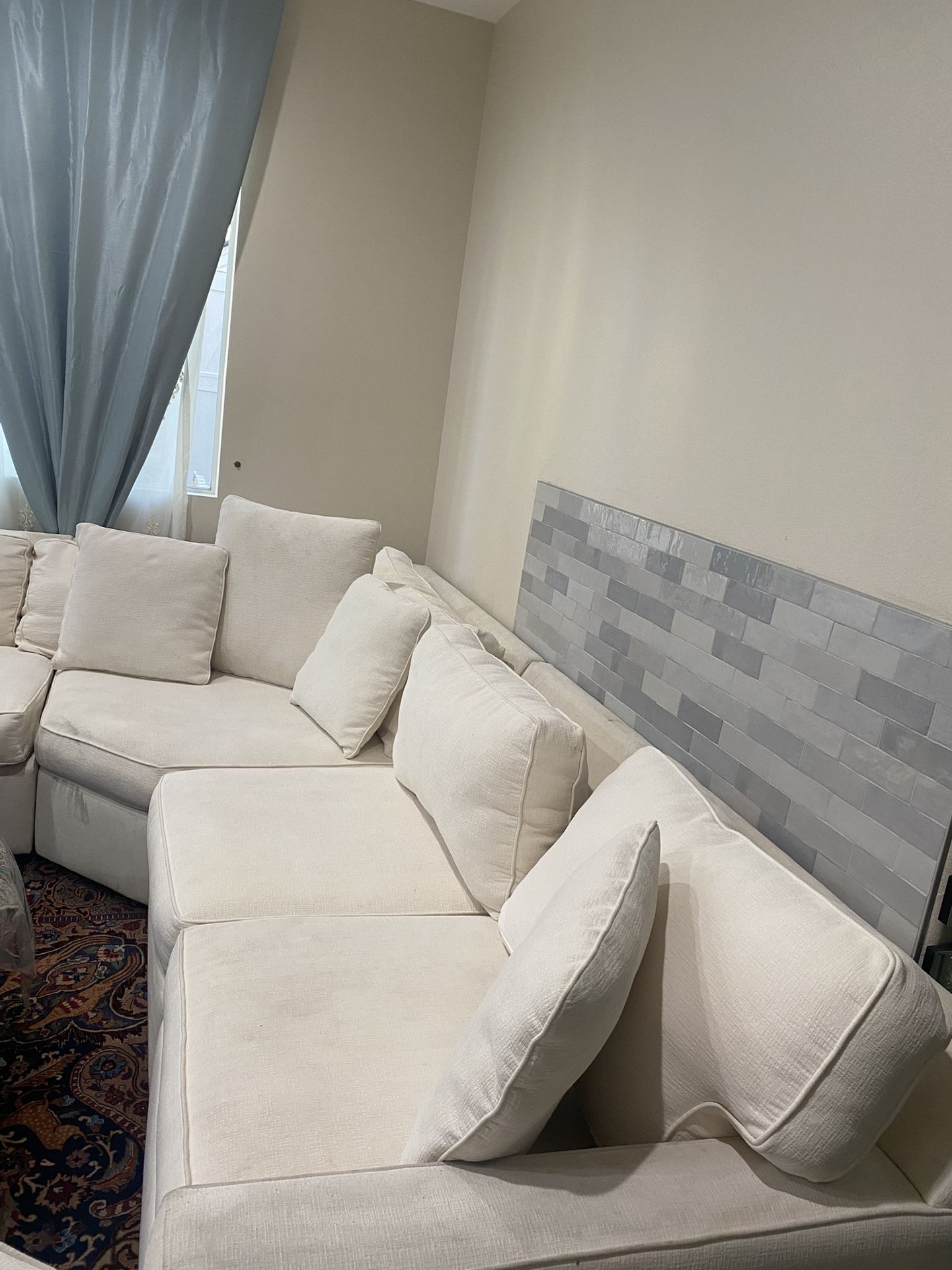 5 Pieces Sofa Set Almost 11x10 Feet