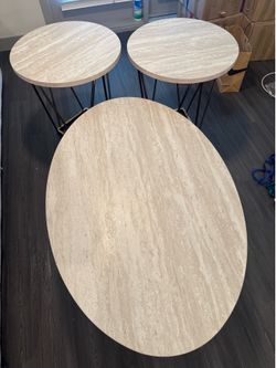 3 pice coffee table great condition