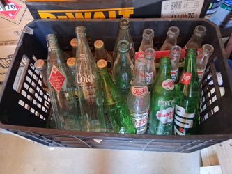 Various Glass soda bottle + unique bottles