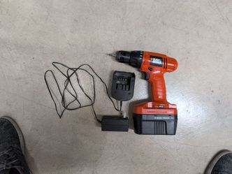 Black and Decker Cordless Drill and Charger