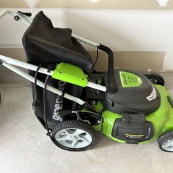 Lawn Mower From Greenworks