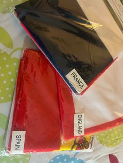 World Cup Accessory Flags!!! BRAND NEW!